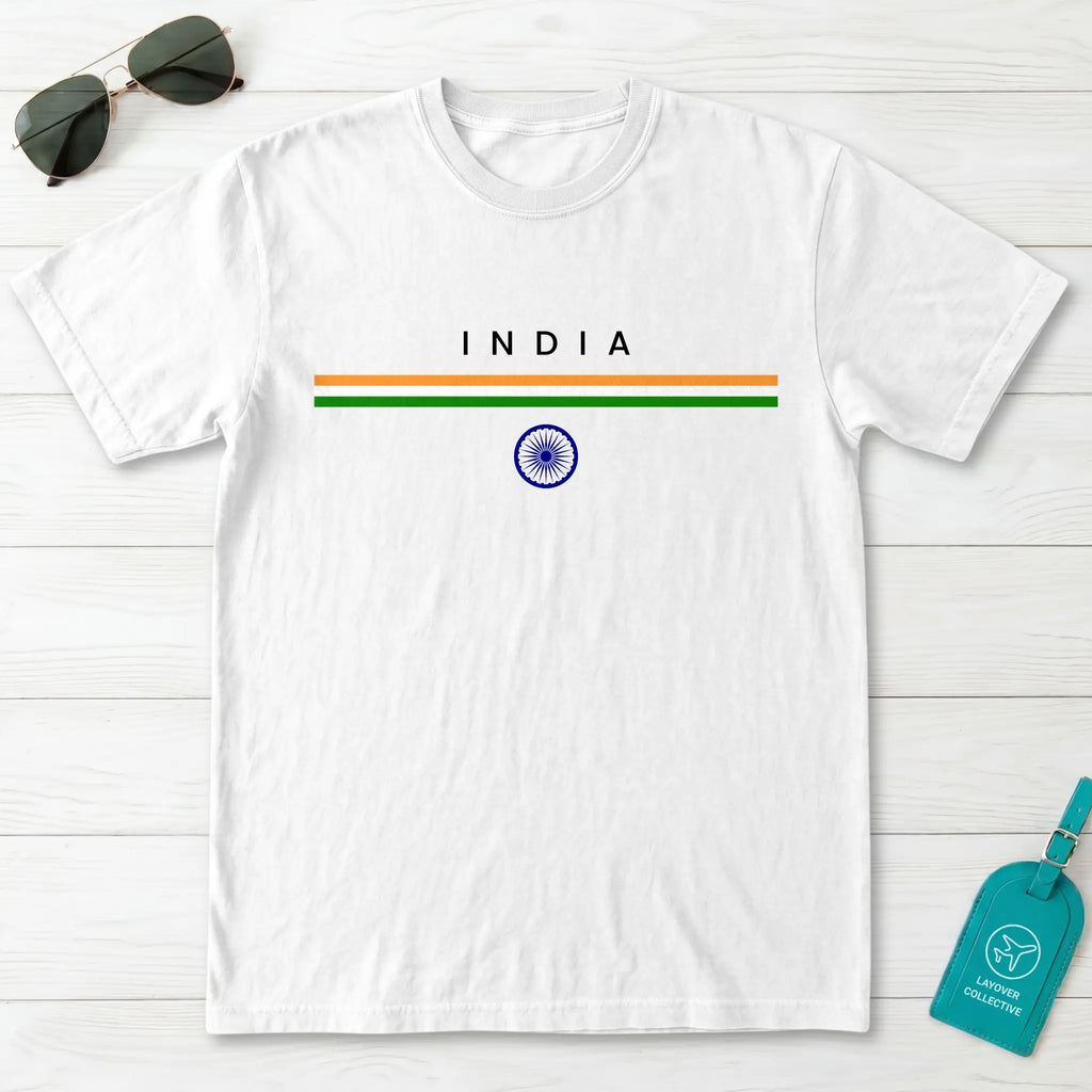 India Flagline T-Shirt