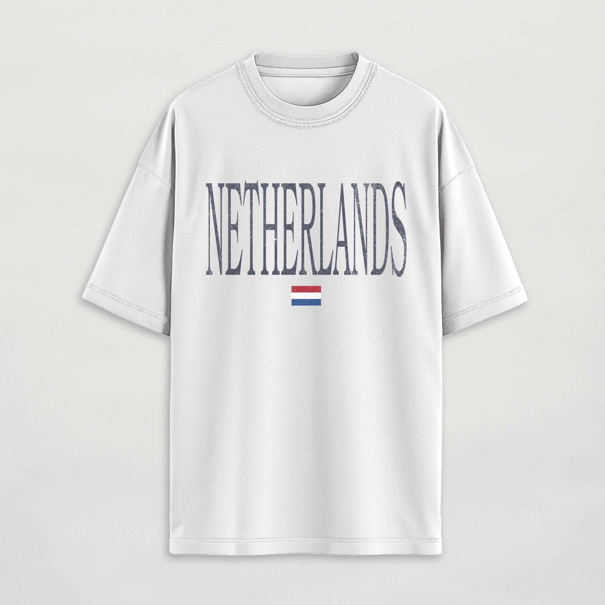 Distressed Netherlands T-Shirt