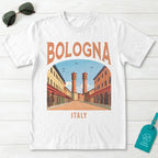Bologna Italy Vintage Travel Poster T-Shirt