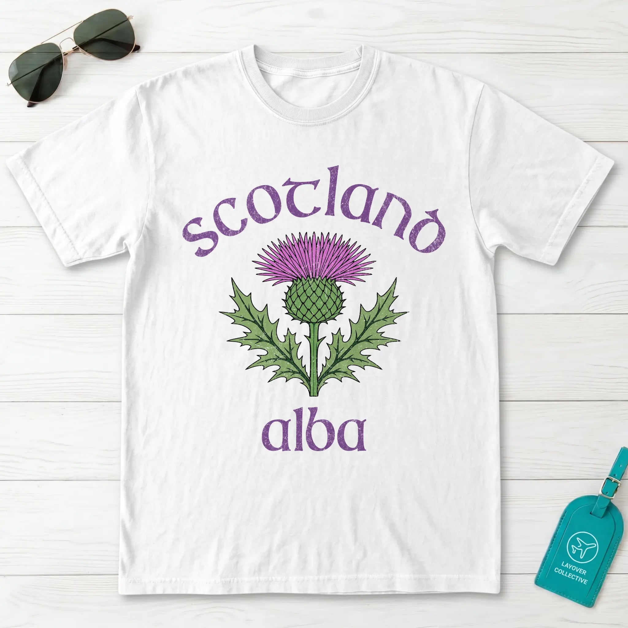 Scotland Thistle Alba T-Shirt