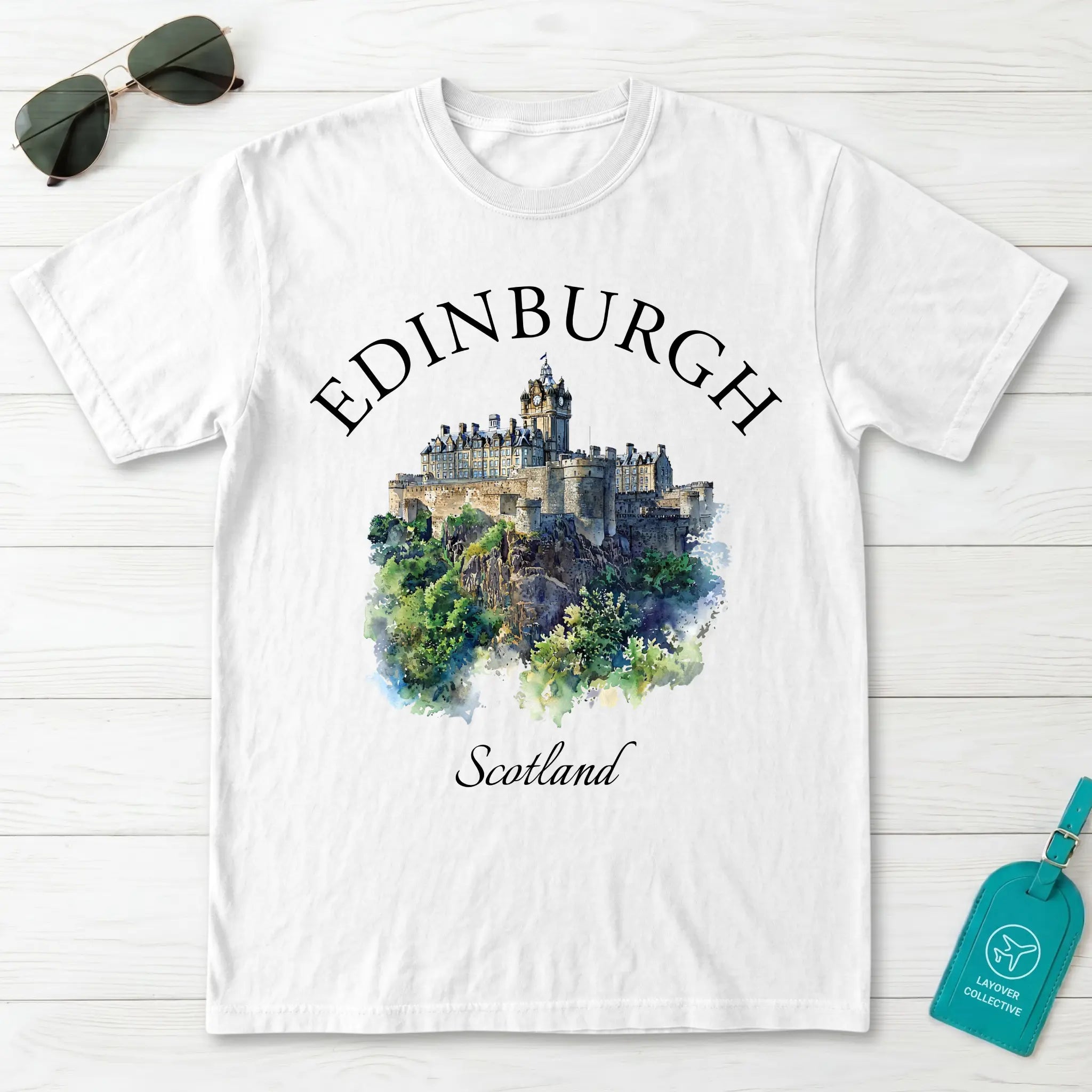 Edinburgh Castle Scotland T-Shirt