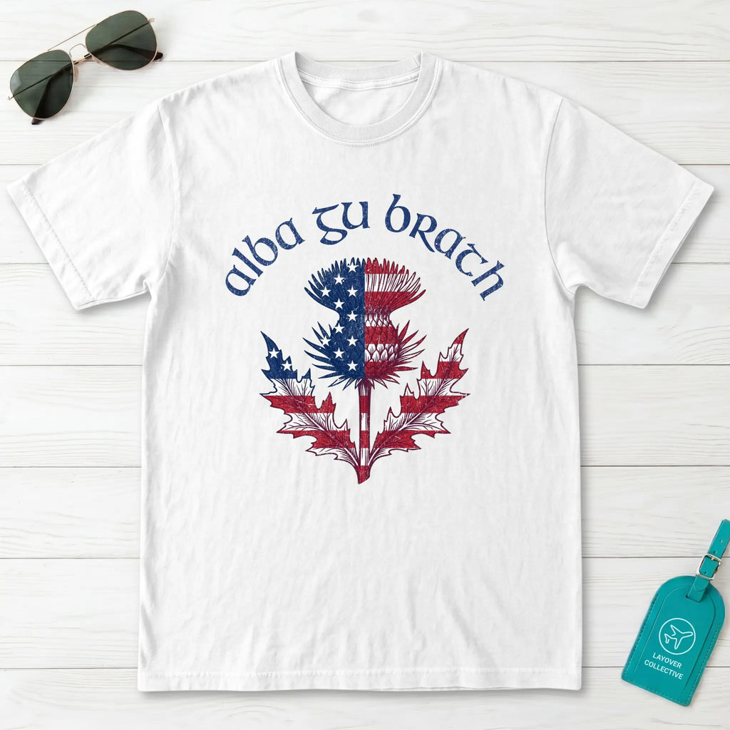 Alba Gu Bràth American Thistle T-Shirt