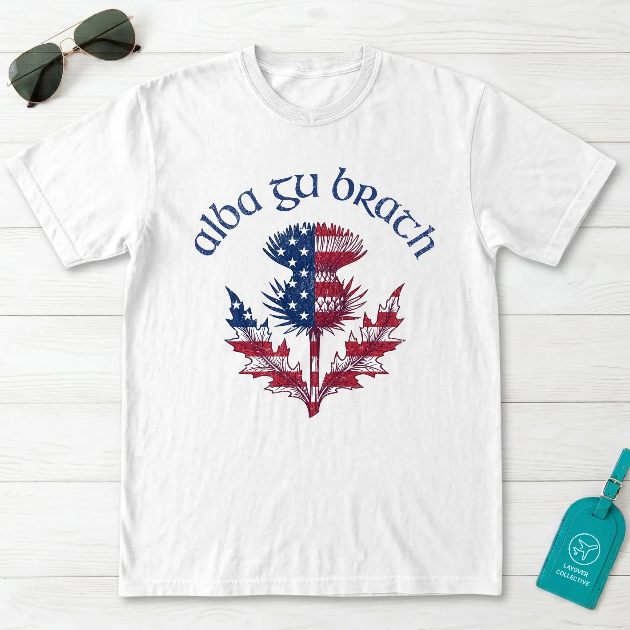 Alba Gu Bràth American Thistle T-Shirt