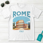 Rome Italy Vintage Travel Poster T-Shirt