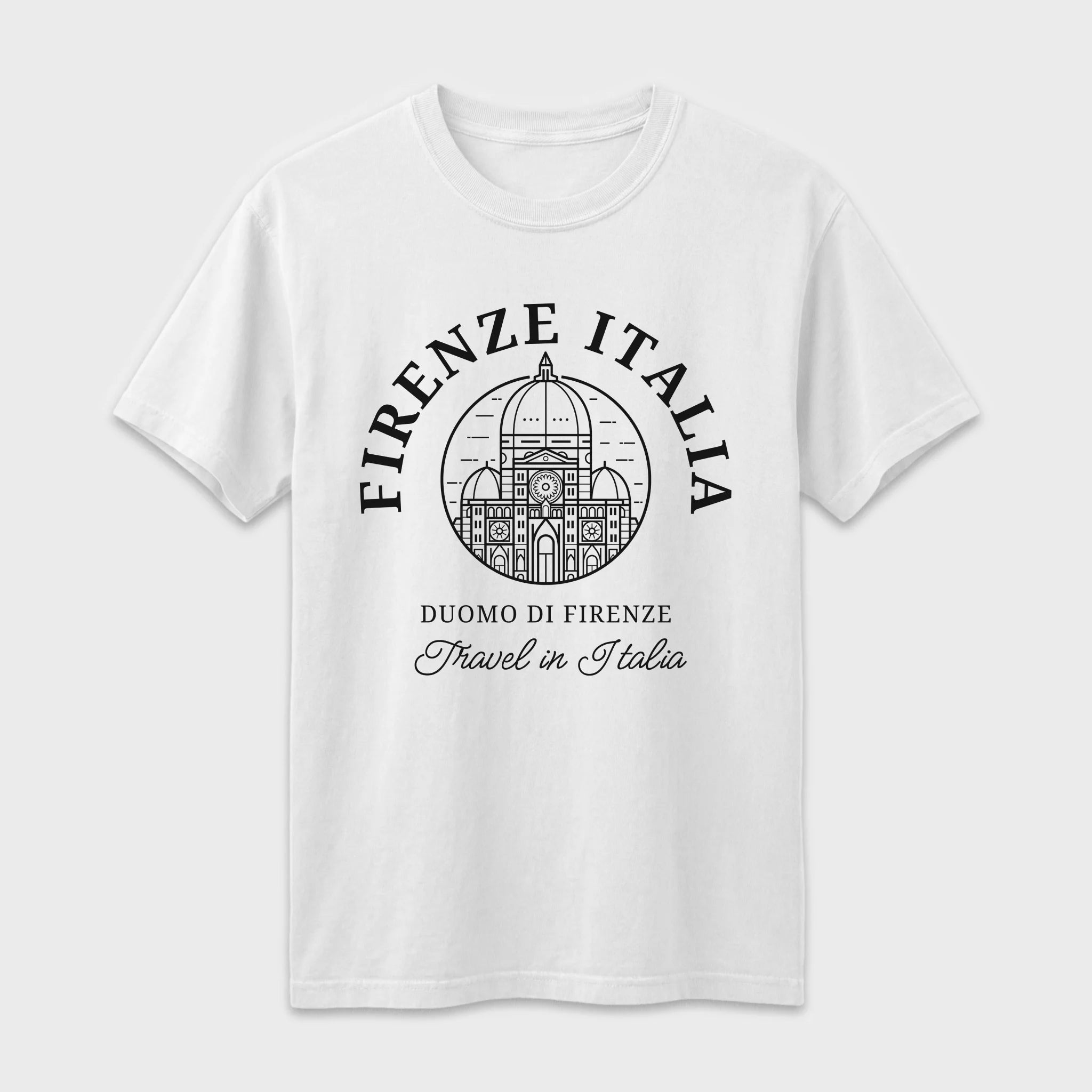 Duomo Di Firenze Vintage Sketch T-Shirt