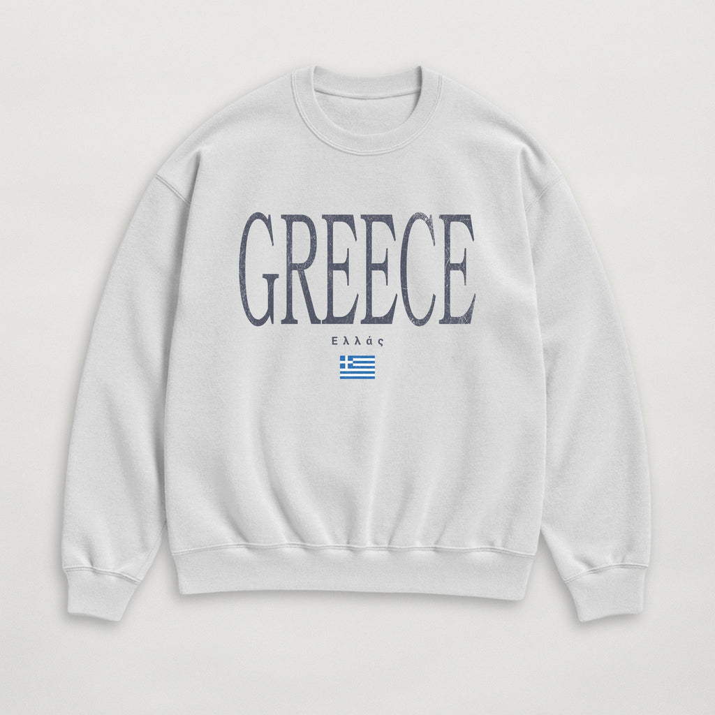 Distressed Greece Sweatshirt