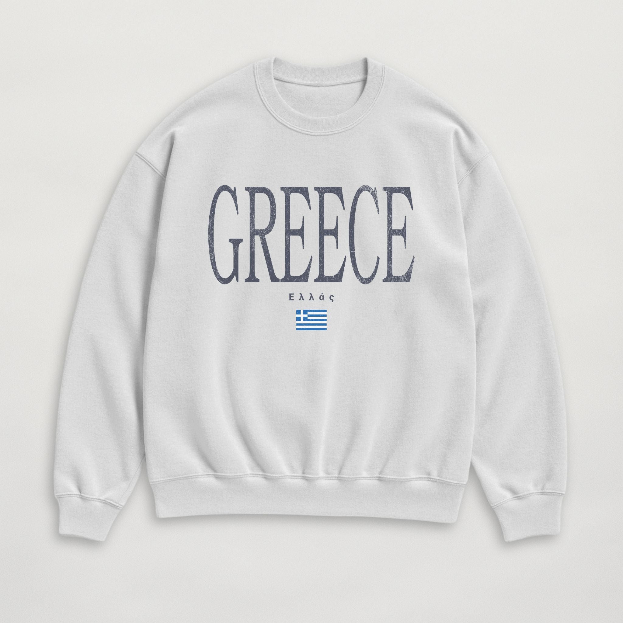 Distressed Greece Sweatshirt