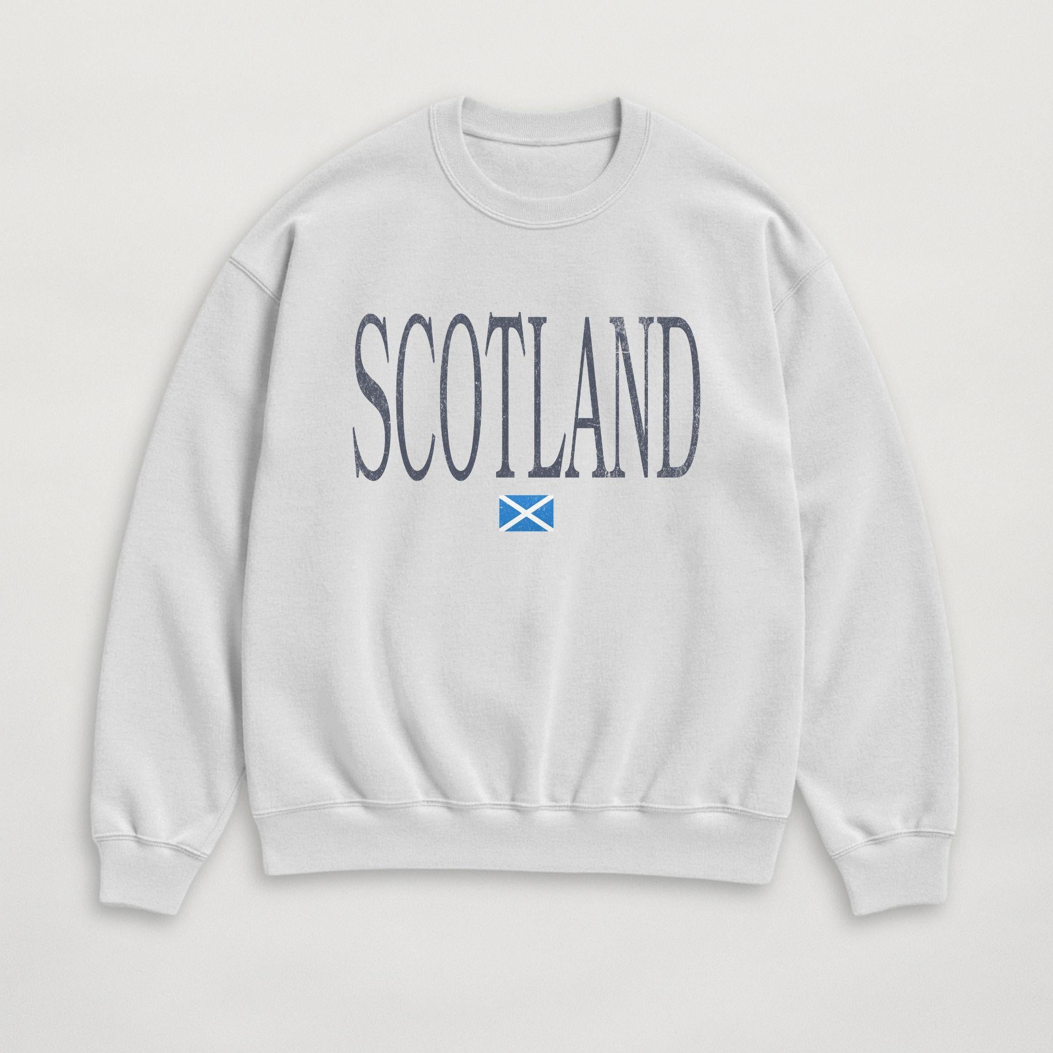 Distressed Scotland Sweatshirt