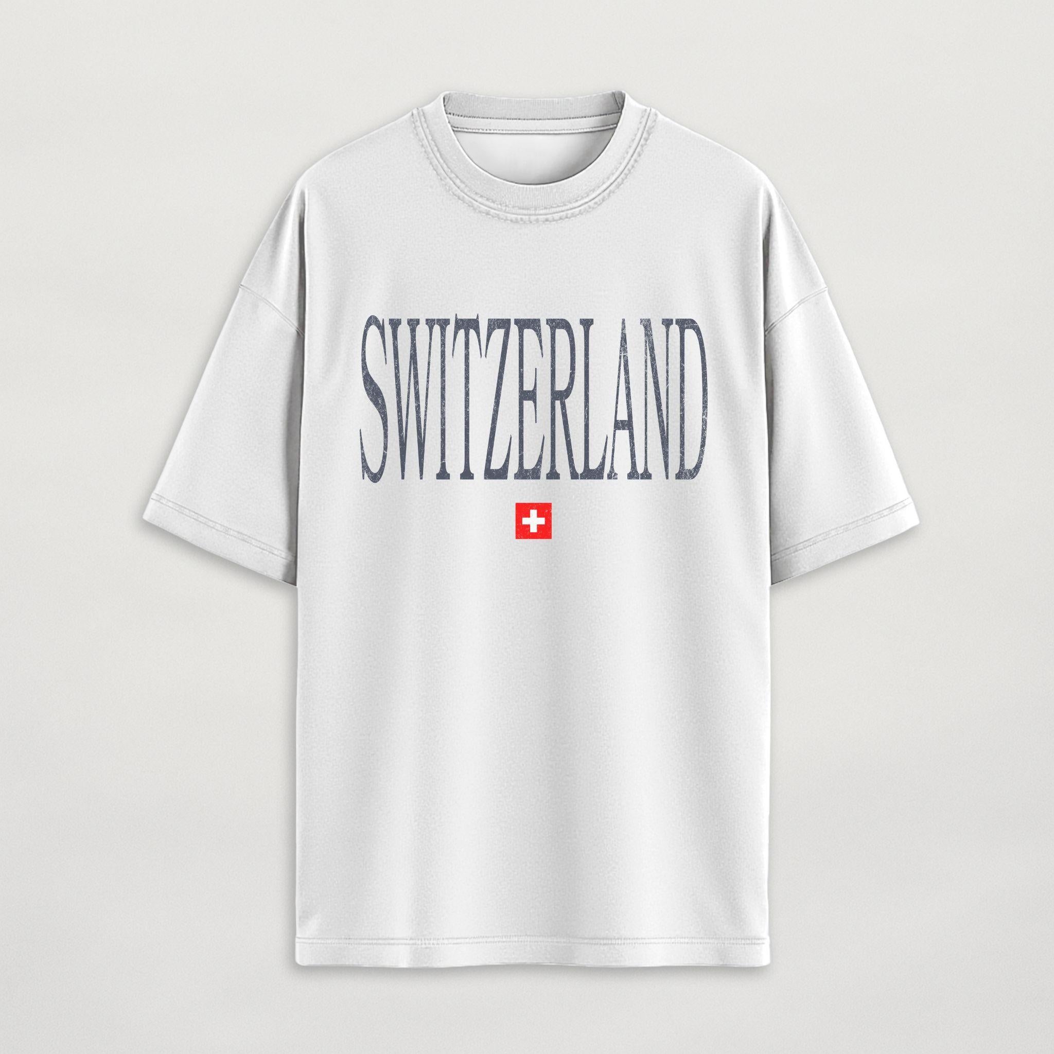 Distressed Switzerland T-Shirt