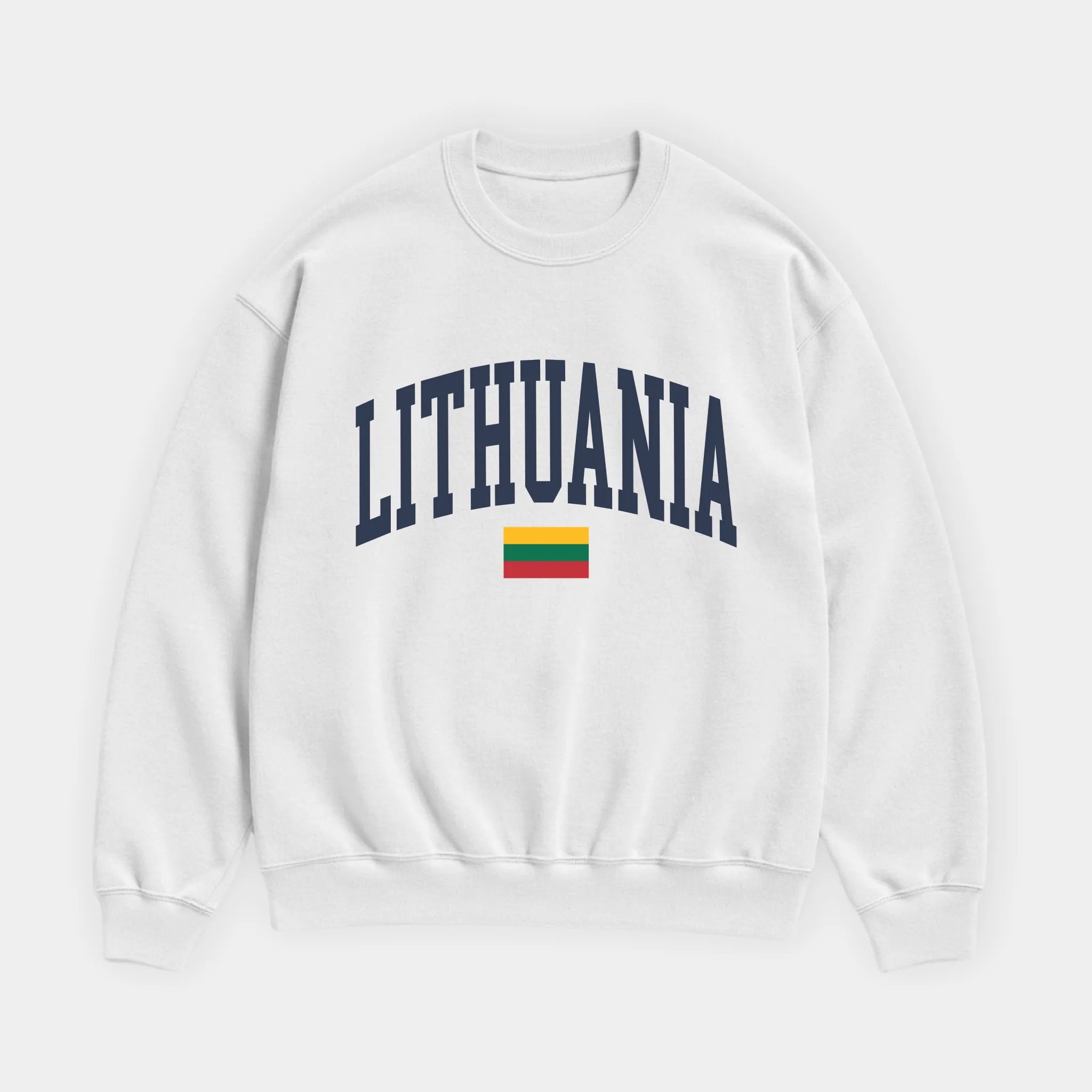 Lithuania Collegiate Flag Sweatshirt