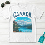 Canada Vintage Travel Poster T-Shirt