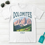 The Dolomites Italy Vintage Travel Poster T-Shirt