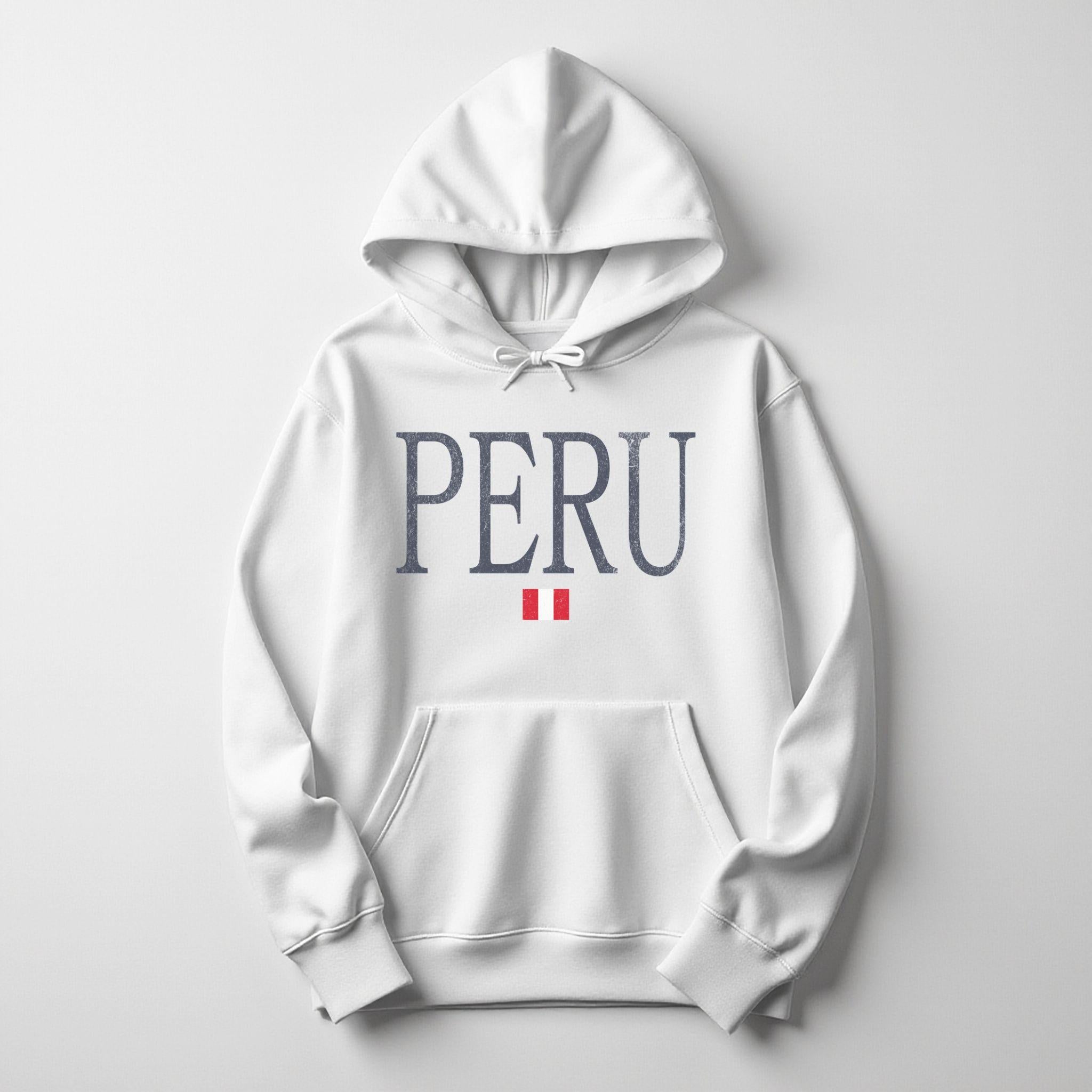 Distressed Peru Hoodie