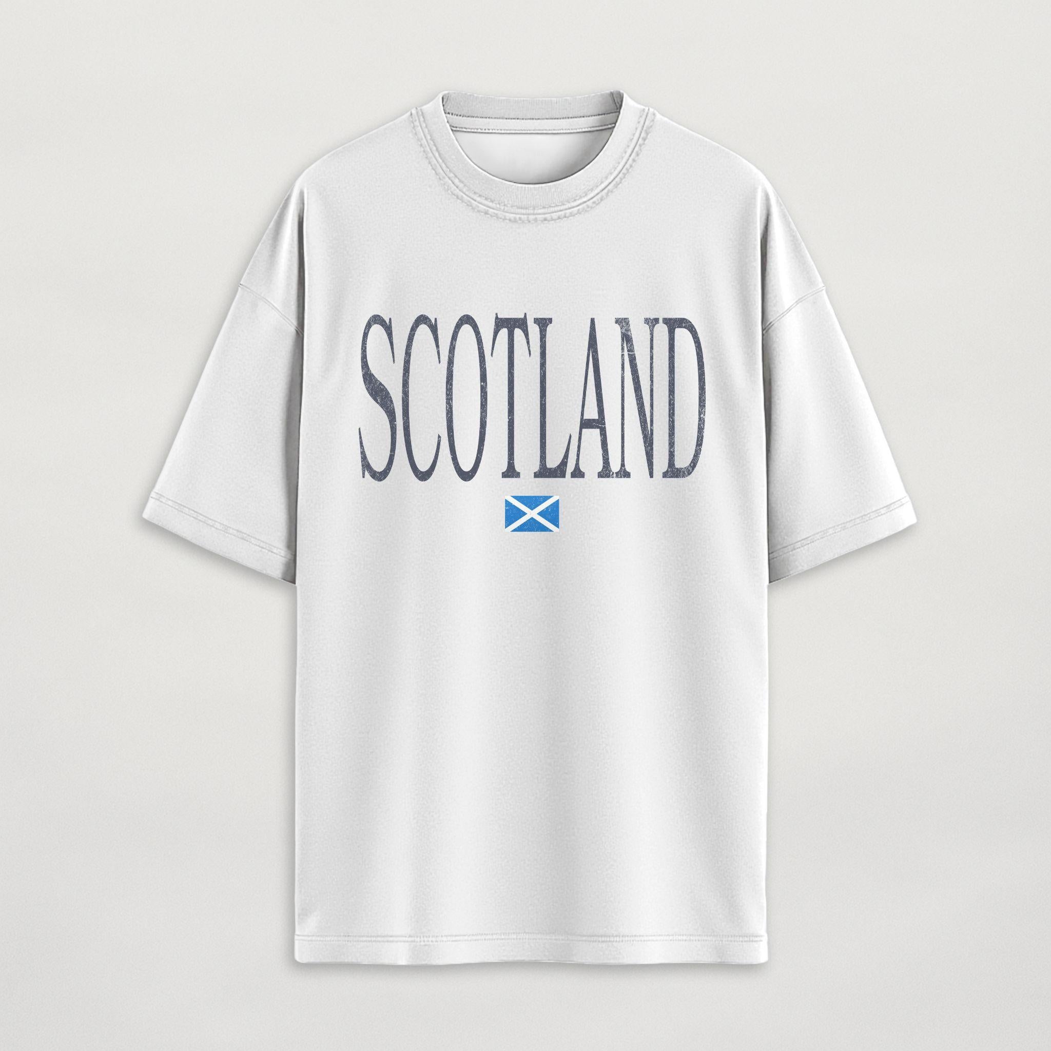 Distressed Scotland T-Shirt