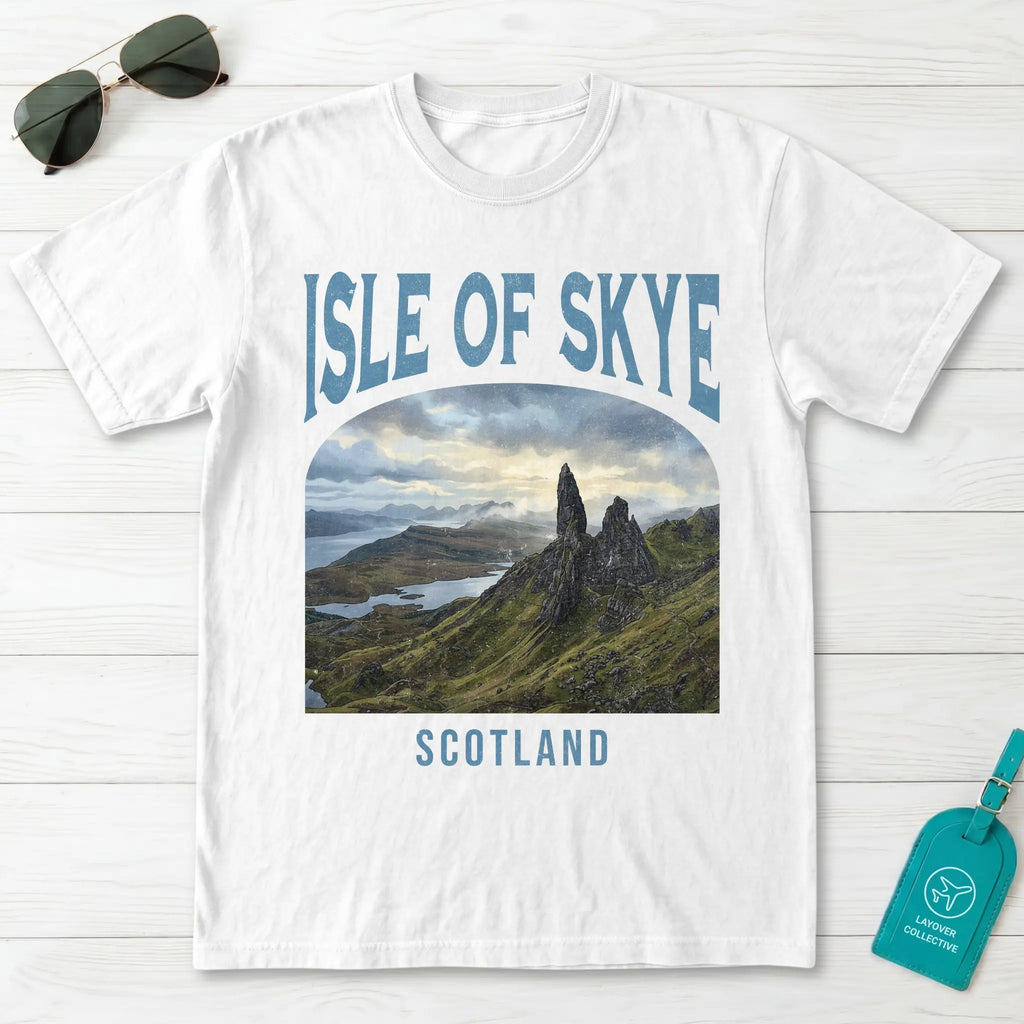 Isle Of Skye Vintage Poster Scotland T-Shirt