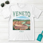 Veneto Italy Vintage Travel Poster T-Shirt