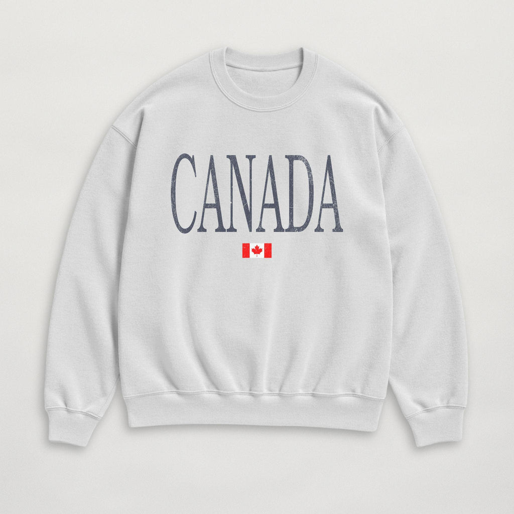 Distressed Canada Sweatshirt