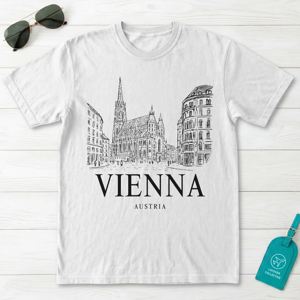 Vienna Vintage Sketch T-Shirt