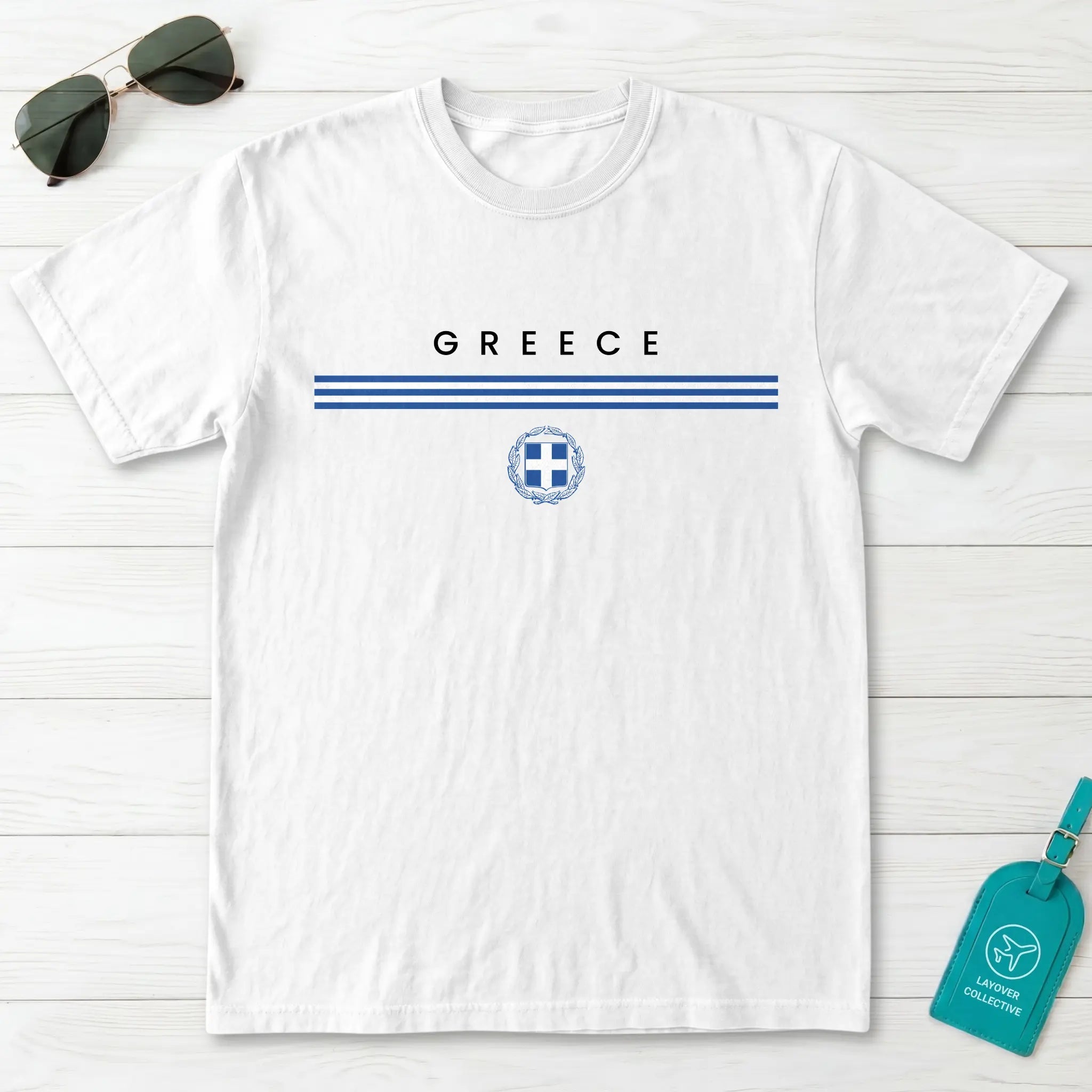 Greece Flagline T-Shirt