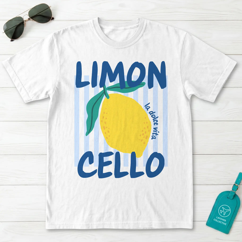Limoncello La Dolce Vita Italian Lemon Graphic T-Shirt