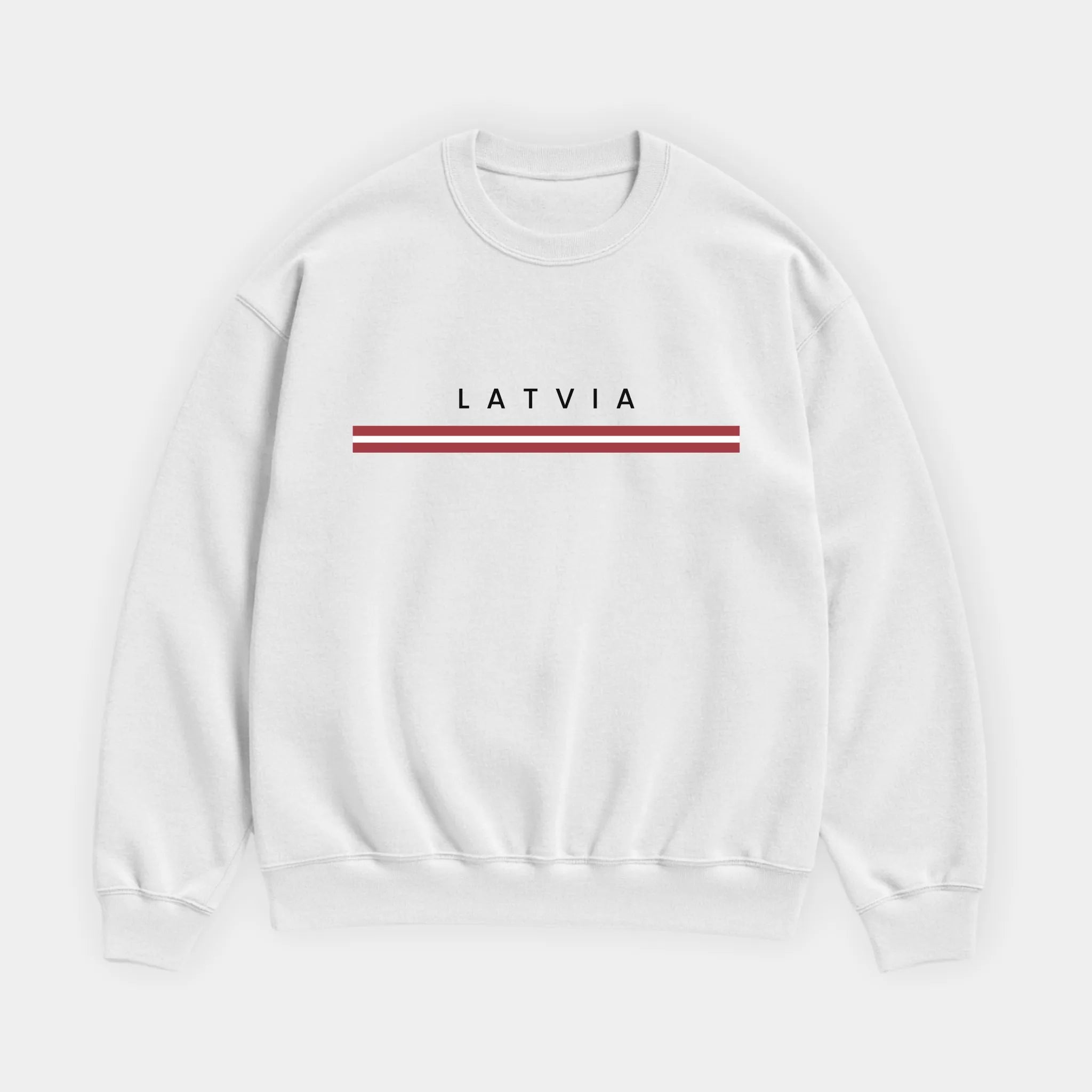 Latvia Flagline Sweatshirt