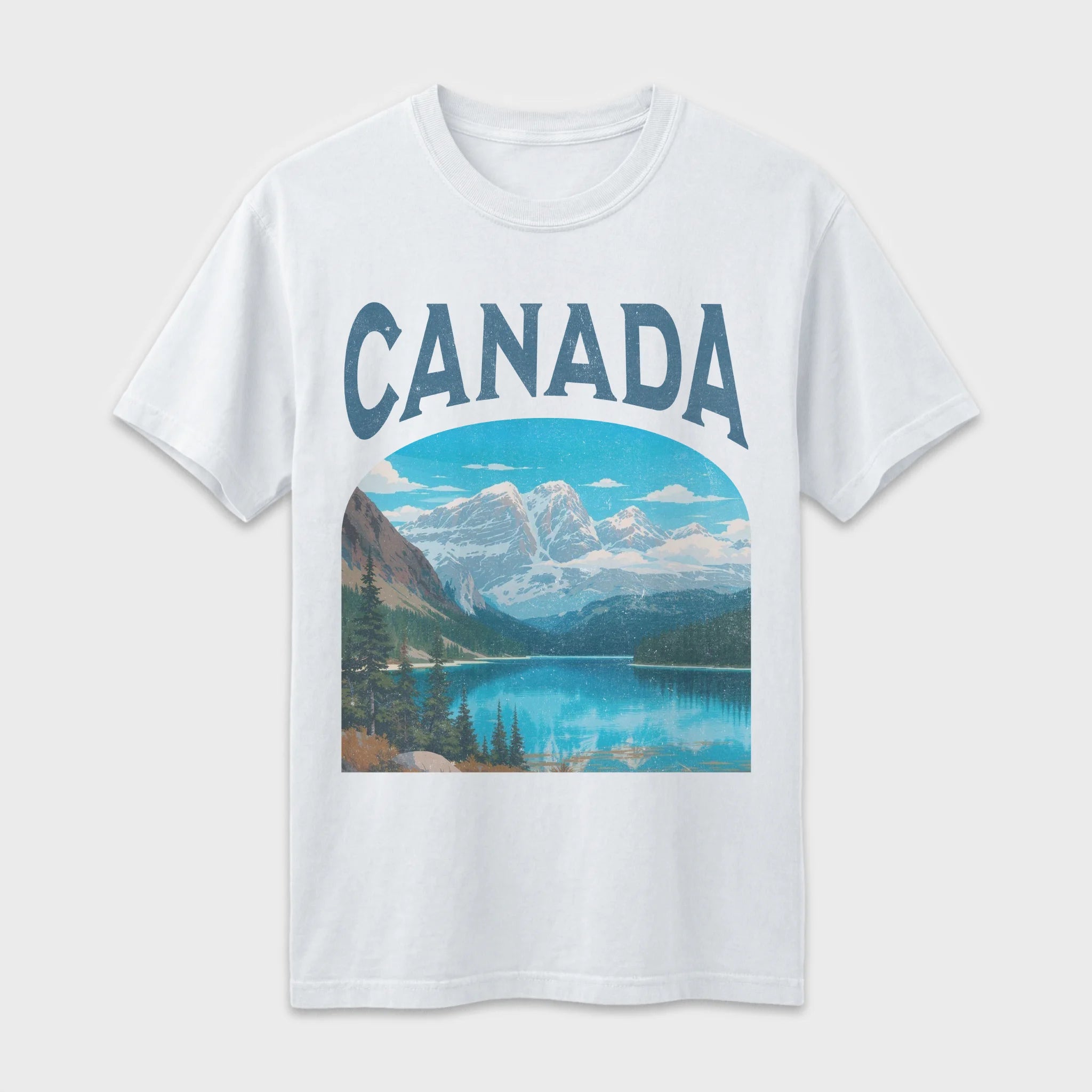 Canada Vintage Travel Poster T-Shirt