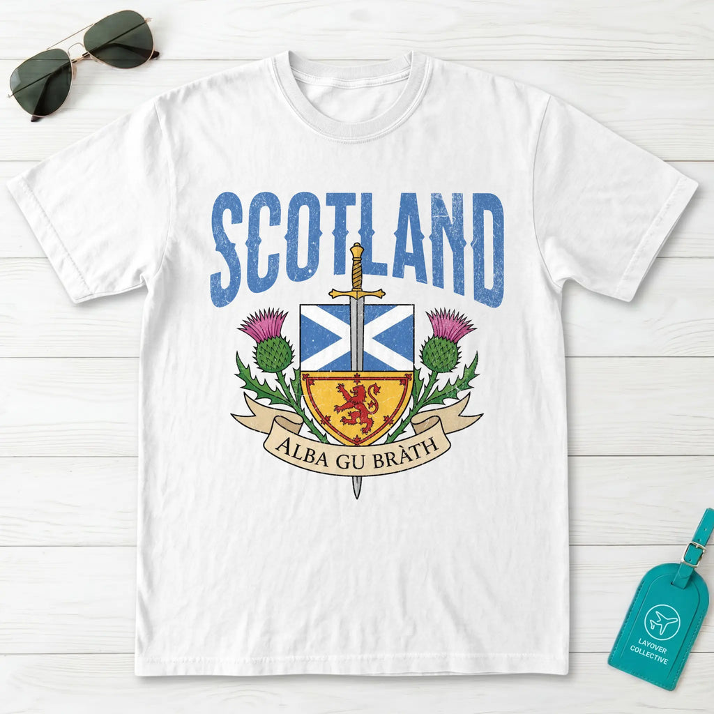 Scotland Alba Gu Bràth Crest T-Shirt
