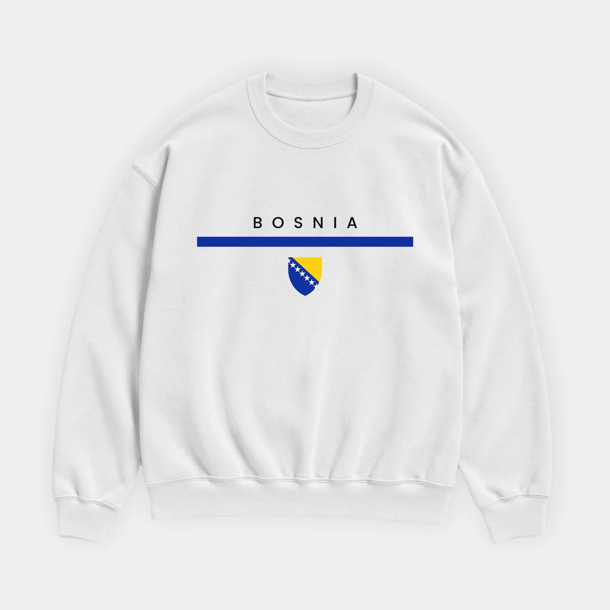 Bosnia Flagline Sweatshirt