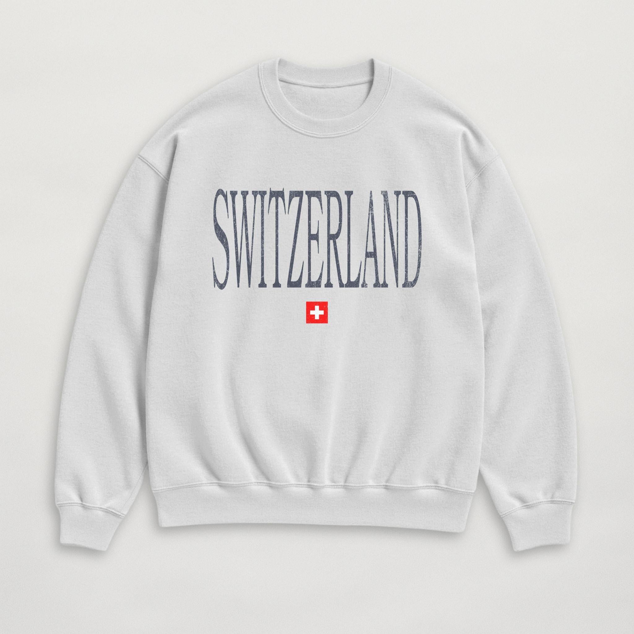 Distressed Switzerland Sweatshirt