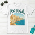 Portugal Vintage Travel Poster T-Shirt