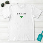 Brazil Minimal Flag T-Shirt