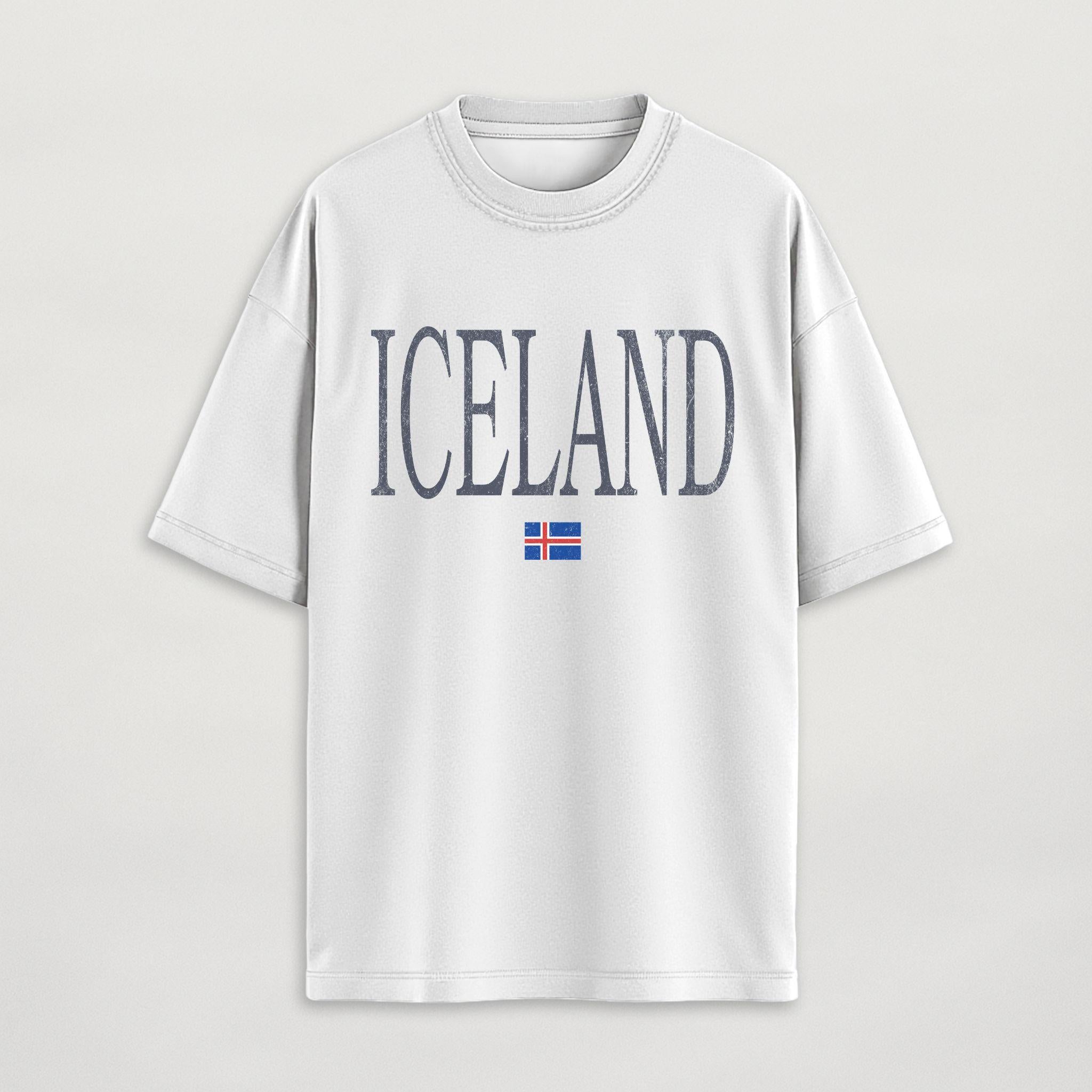 Distressed Iceland T-Shirt