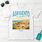 Agrigento Italy Vintage Travel Poster T-Shirt