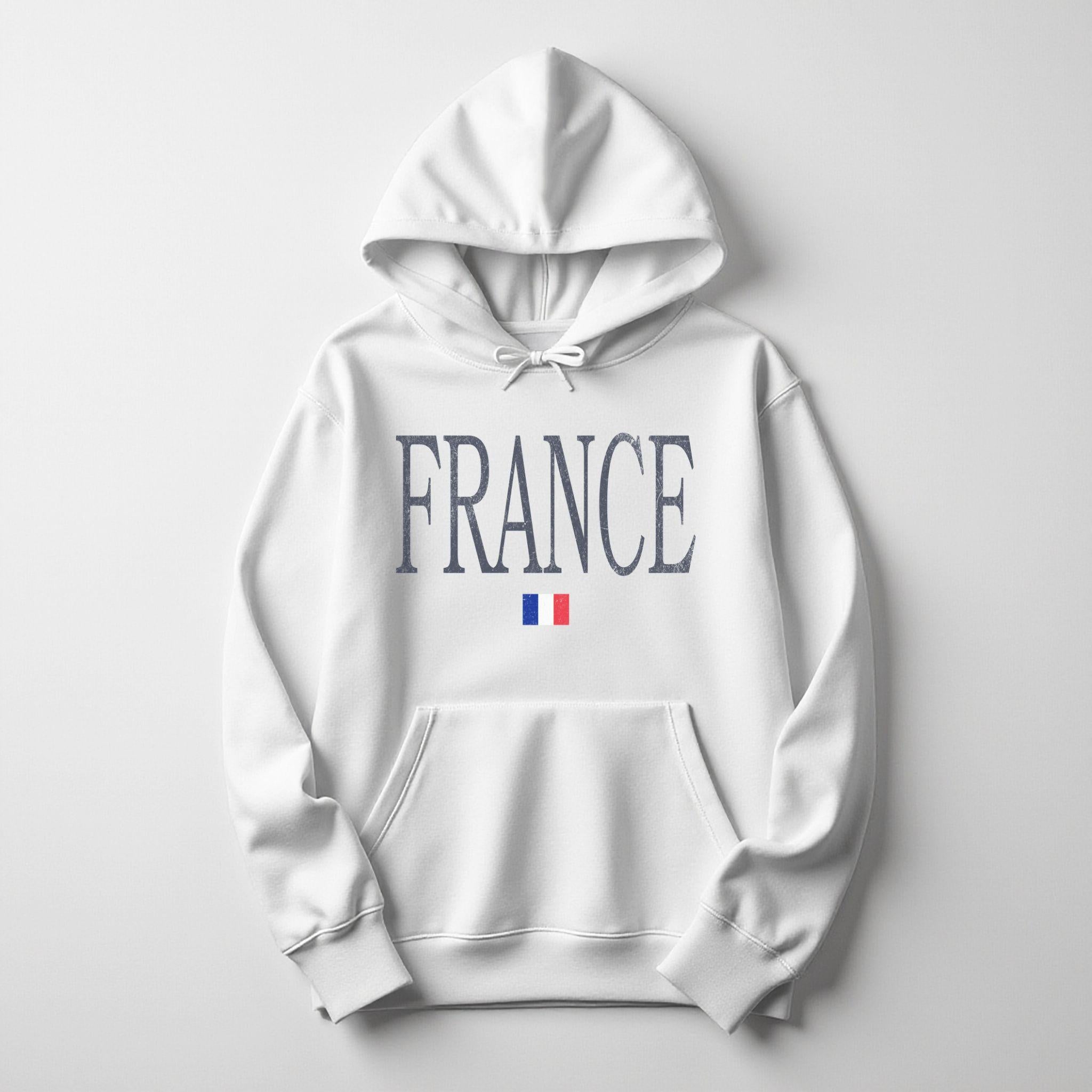 Distressed France Hoodie