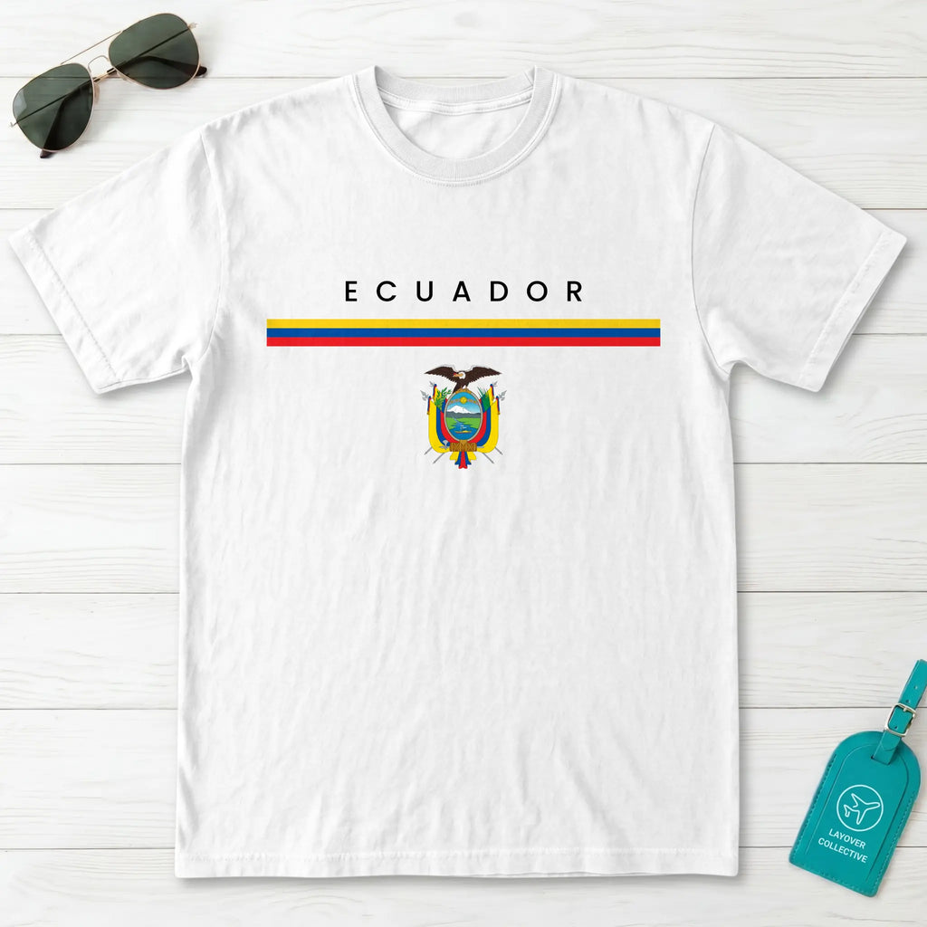 Ecuador Flagline T-Shirt