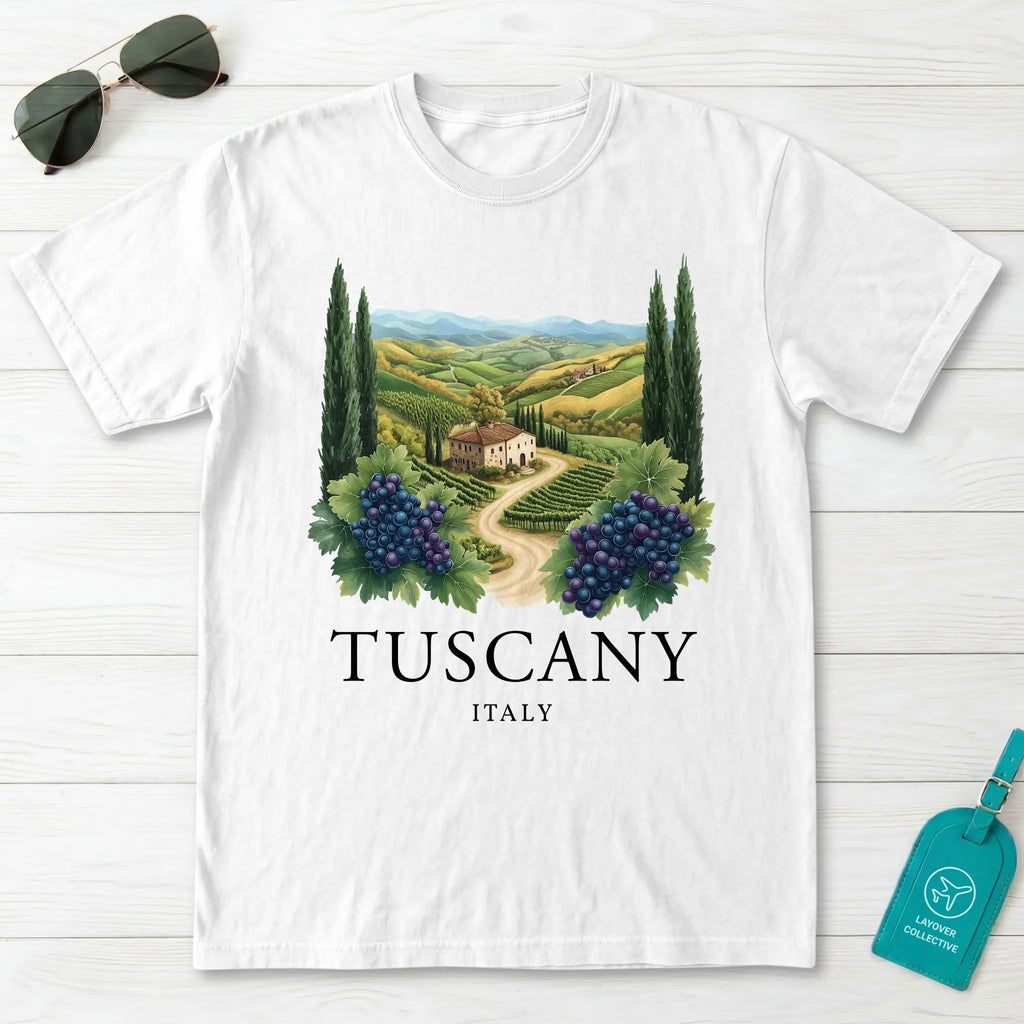 Tuscany Italy Vineyard T-Shirt
