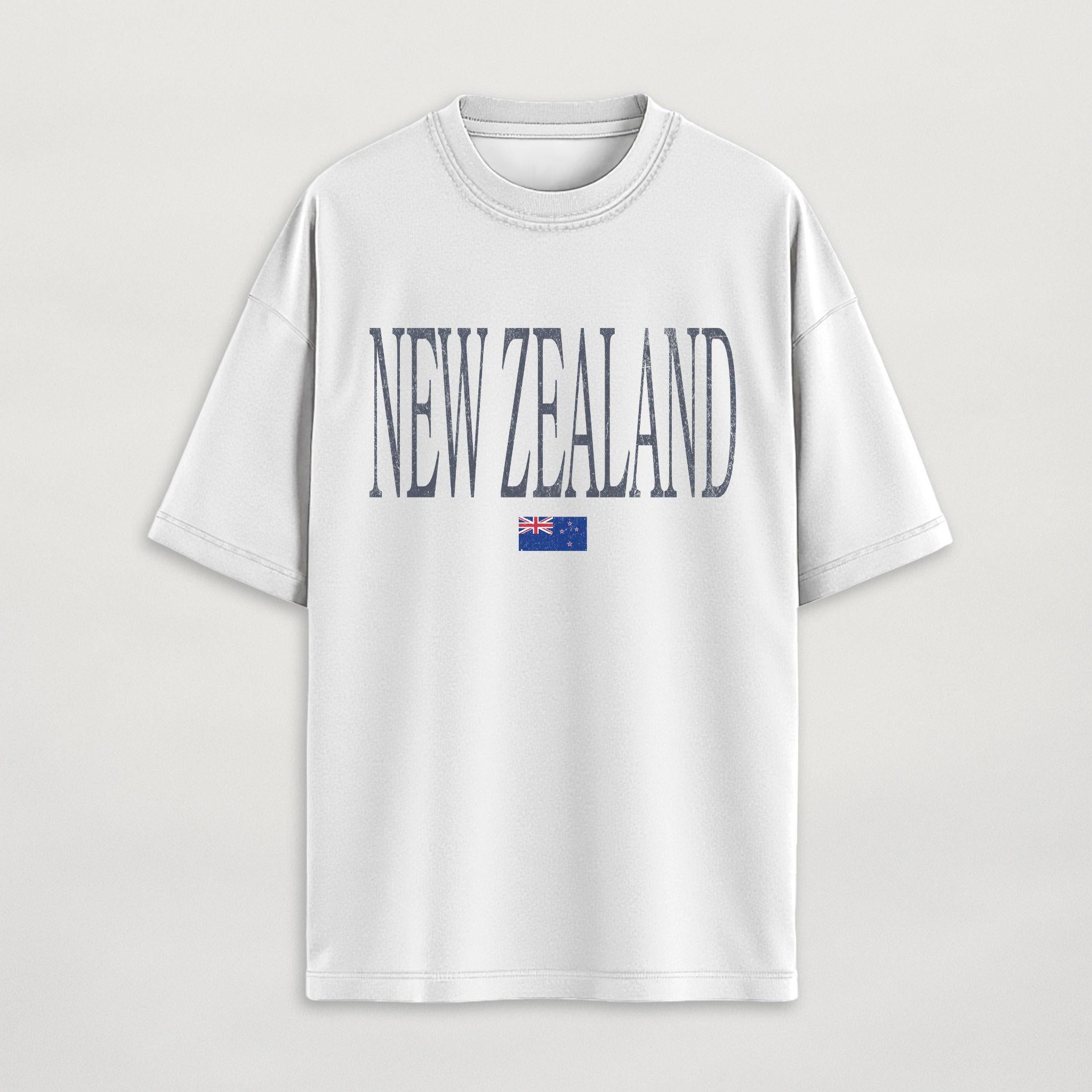 Distressed New Zealand T-Shirt