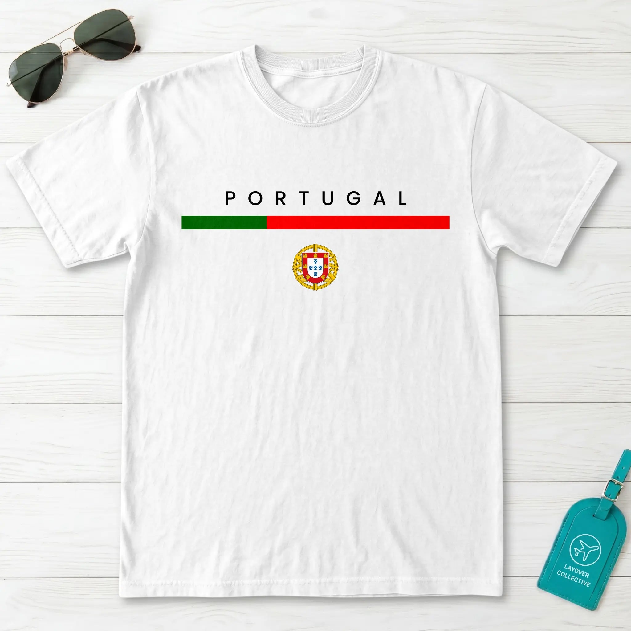 Portugal Flagline T-Shirt