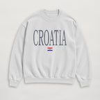 Distressed Croatia Sweatshirt