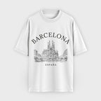 Barcelona Vintage Sketch T-Shirt
