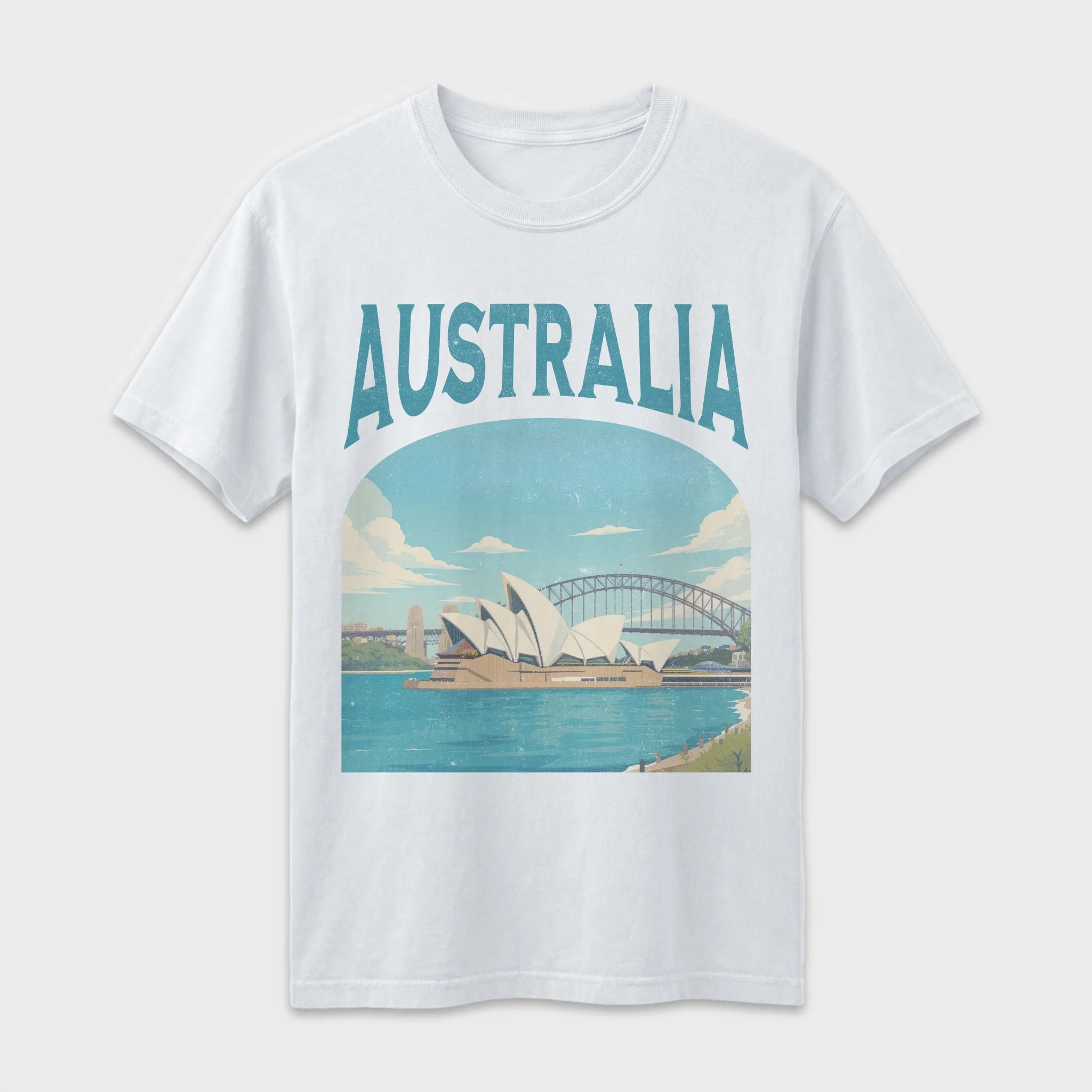 Australia Vintage Travel Poster T-Shirt