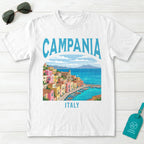 Campania Italy Vintage Travel Poster T-Shirt