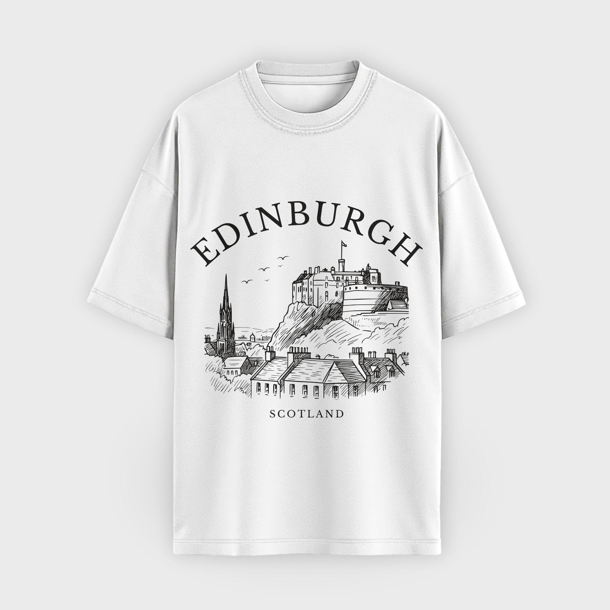 Edinburgh Vintage Sketch T-Shirt