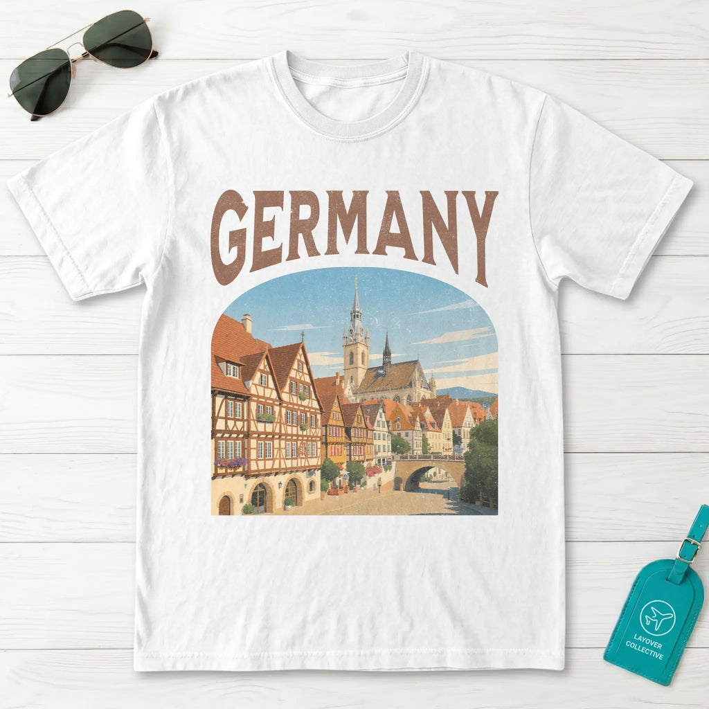 Germany Vintage Travel Poster T-Shirt