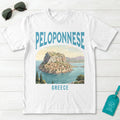 Peloponnese Greece Vintage Travel Poster T-Shirt