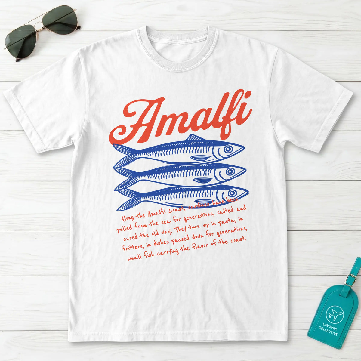 Amalfi Coast Sardines T-Shirt