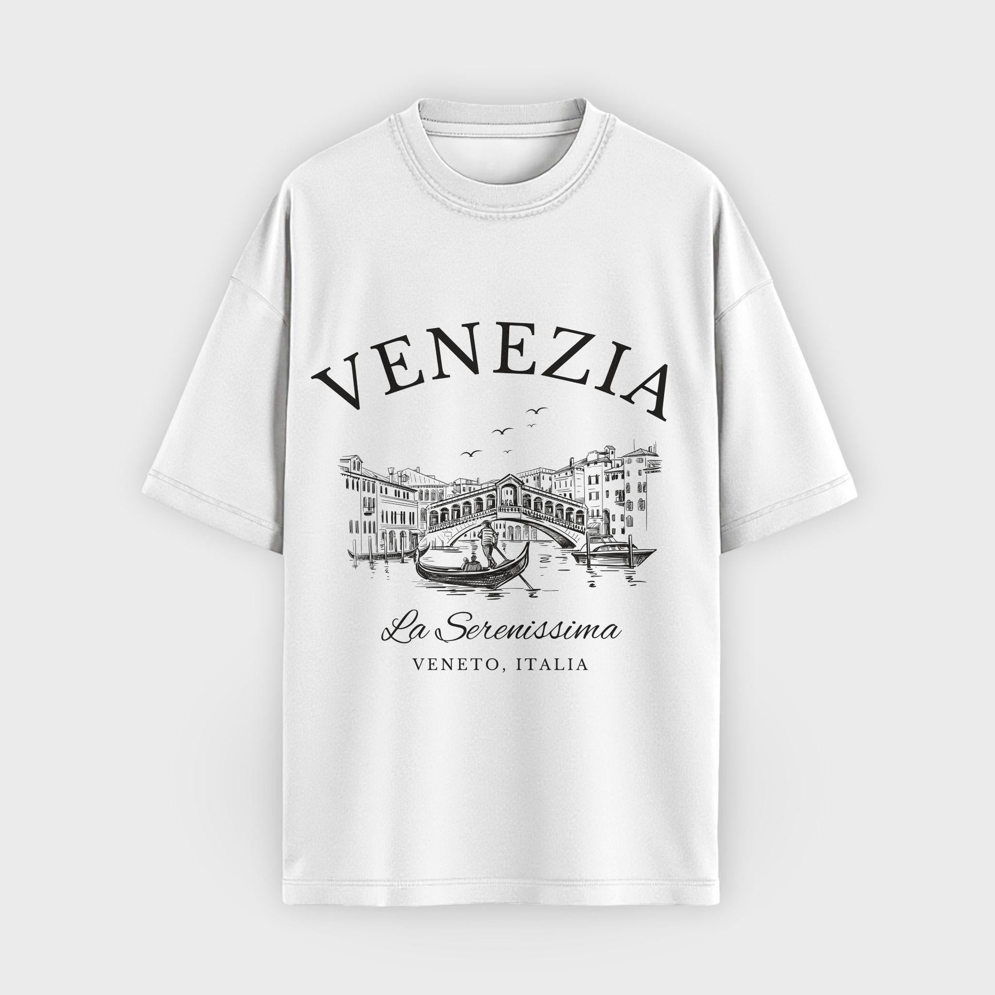 Venice Vintage Sketch T-Shirt