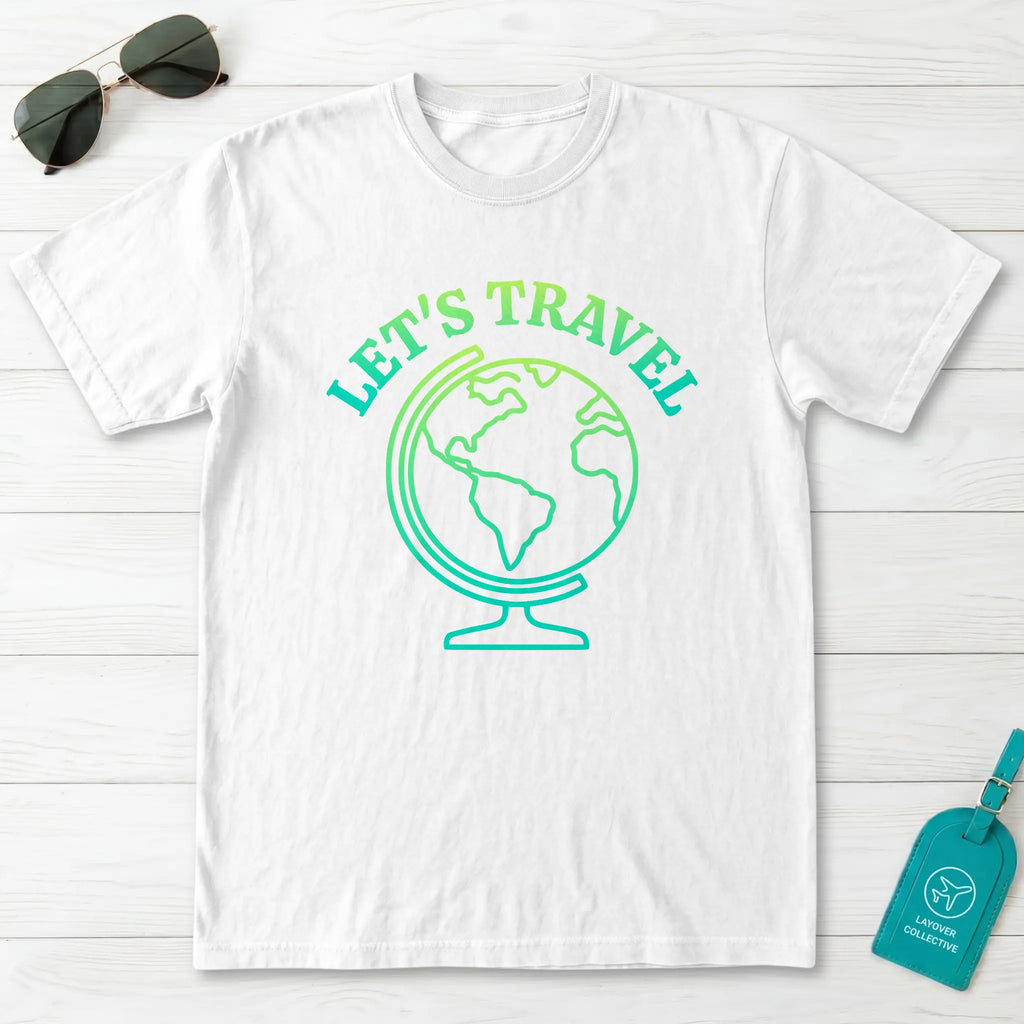 Let's Travel Globe T-Shirt