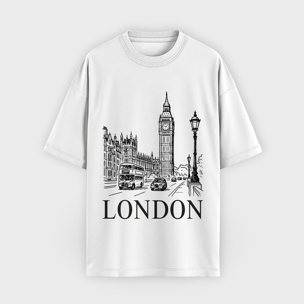 London Vintage Sketch T-Shirt