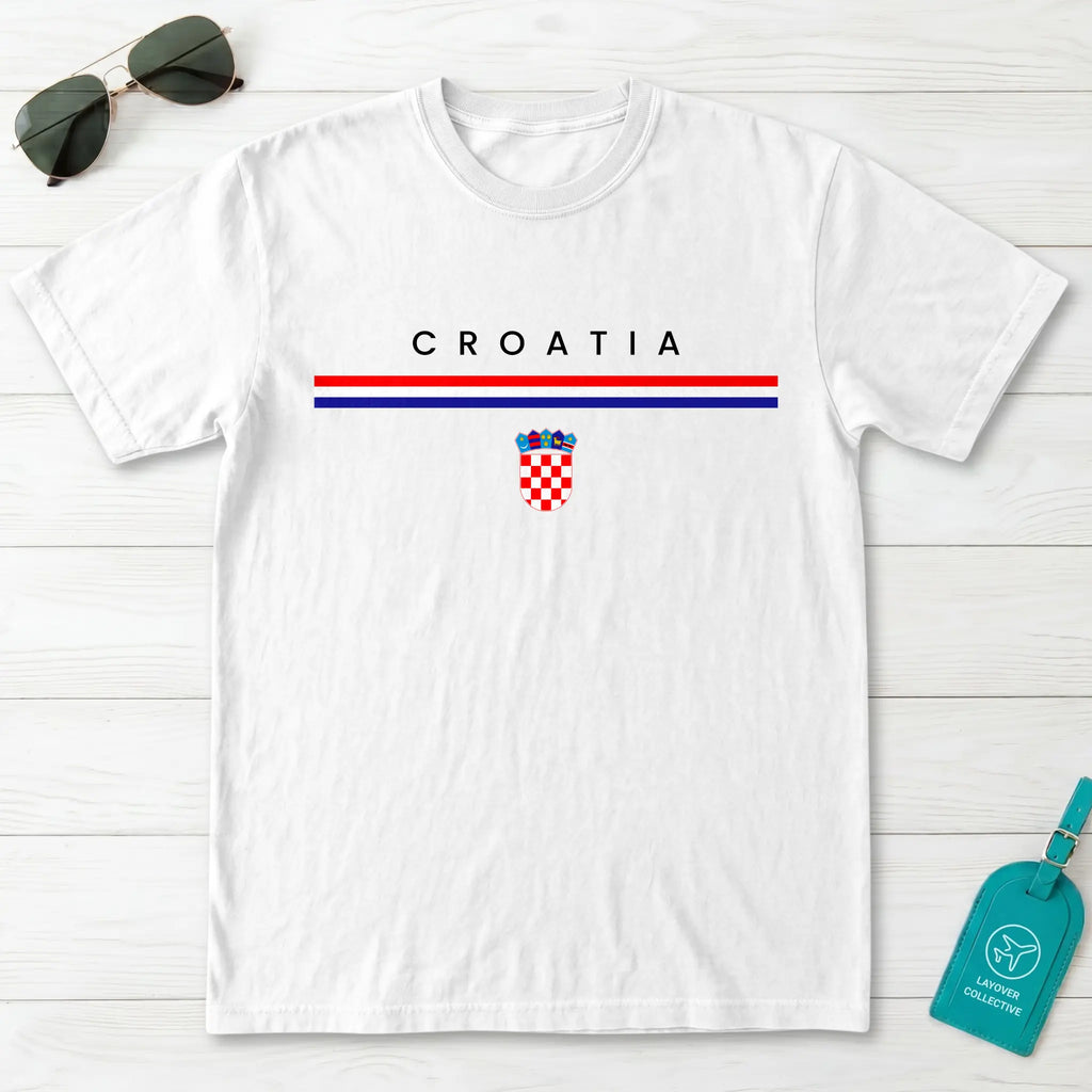 Croatia Flagline T-Shirt